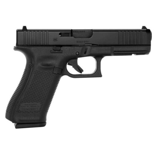 glock 17 g5 front serrations 9mm luger 449in black ndlc pistol 171 rounds 1538557 1