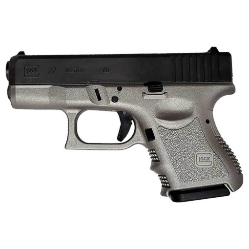 glock 27 gen3 40 sw 343in black nitridetitanium cerakote pistol 91 rounds 1823957 1