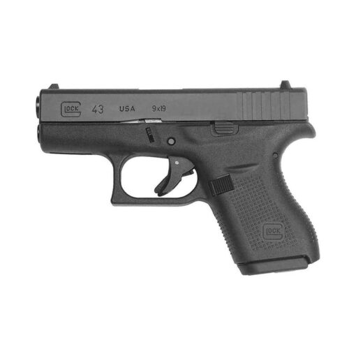 glock 43 9mm luger 341in black nitrite pistol 61 rounds 1431143 1