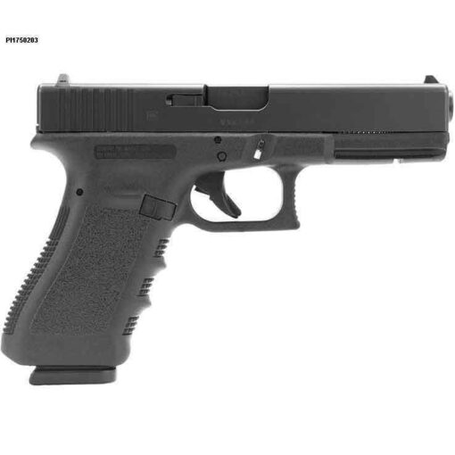 glock g17 9mm luger 449in black nitride pistol 171 rounds 303435 1