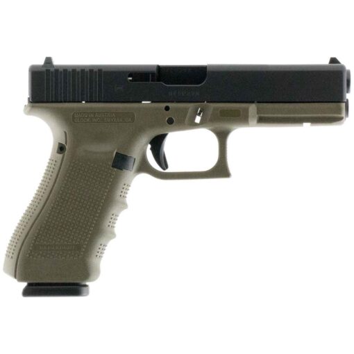glock g17 gen4 9mm luger 449in od greenblack pistol 171 rounds 1476811 1
