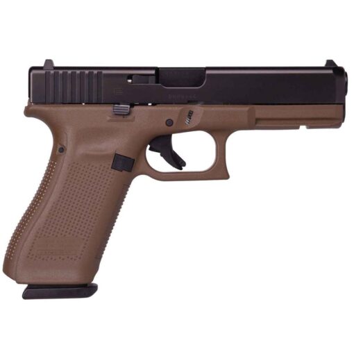 glock g17 gen5 rail 9mm luger 449in fde pistol 101 rounds 1538545 1