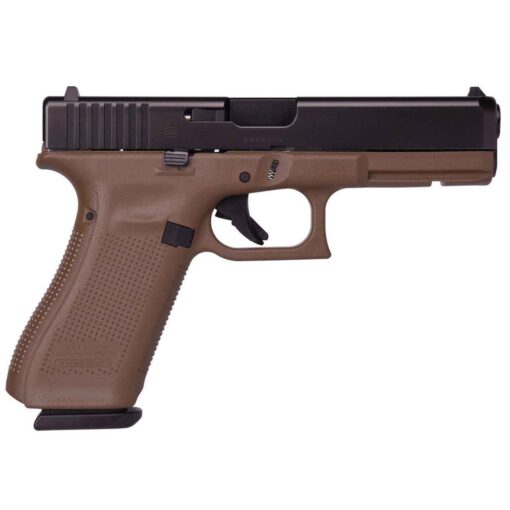 glock g17 gen5 rail 9mm luger 449in fde pistol 171 rounds 1538529 1