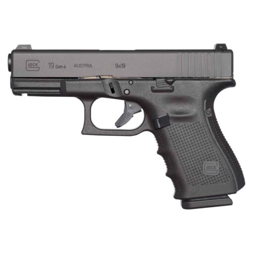 glock g19 gen4 9mm luger 402in black pistol 151 rounds 1374406 1