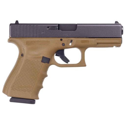 glock g19 gen4 9mm luger 402in fdeblack pistol 101 rounds 1503432 1