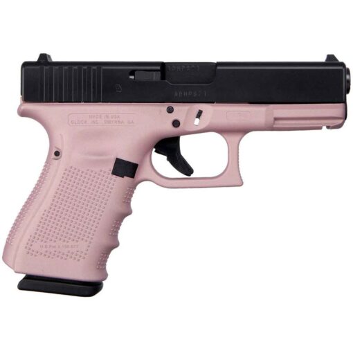 glock g19 gen4 pink 9mm luger 402in elite black pistol 151 rounds 1618519 1