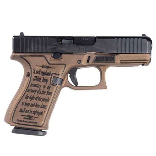 glock g19 gen5 2nd amendment 9mm luger 4in burnt bronze pistol 151 rounds 1644663 1