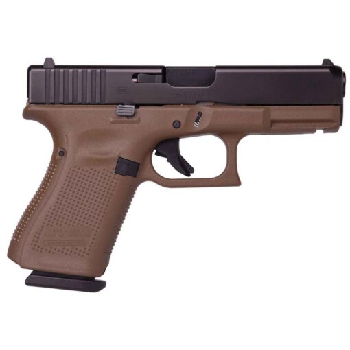 glock g19 gen5 rail 9mm luger 4in fde pistol 151 rounds 1538524 1