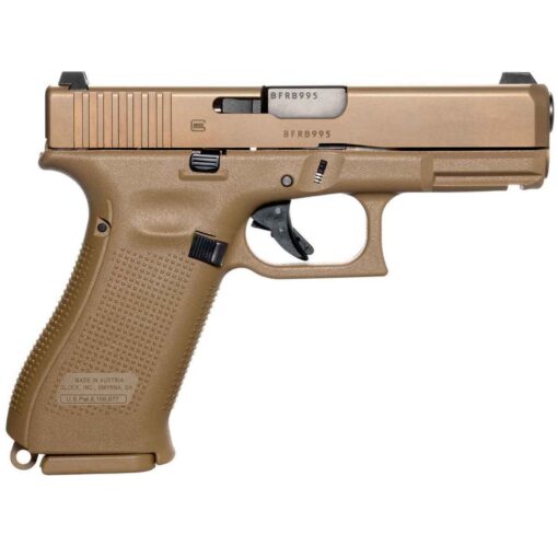 glock g19x g5 9mm luger 402in fde pistol 191 rounds 1616349 1