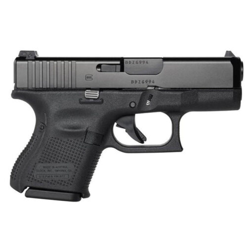 glock g26 gen5 ameriglo bold sights 9mm luger 343in black ndlc pistol 101 rounds 1506420 1