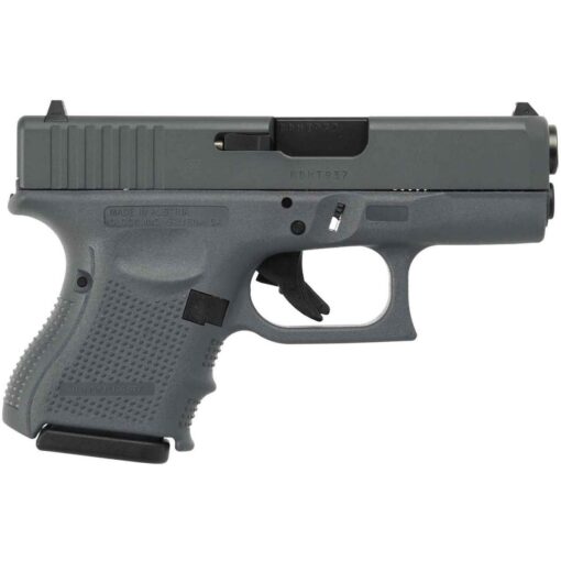 glock g27 gen4 40 sw 343in gray cerakote pistol 91 rounds 1503461 1