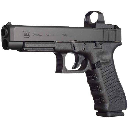 glock g34 gen4 mos 9mm luger 531in black pistol 101 rounds 1476837 1
