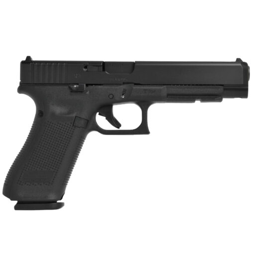 glock g34 gen5 mos 9 mm luger 531in black ndlc pistol 17 rounds 1521018 1