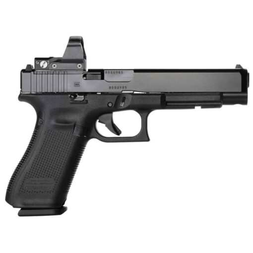 glock g34 gen5 mos 9mm luger 531in black ndlc pistol 101 rounds 1506422 1