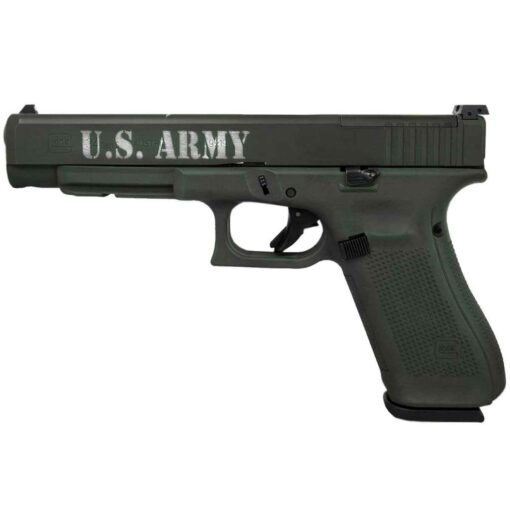 glock g34 us army 9mm luger 53in green pistol 171 rounds 1614704 1