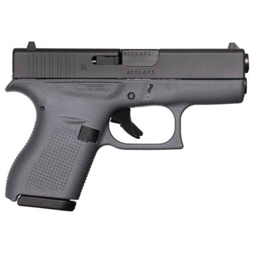 glock g42 380 auto acp 325in gray pistol 61 rounds 1503471 1