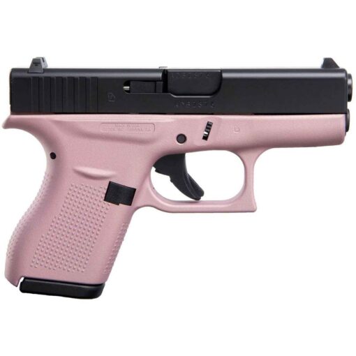 glock g42 pink 380 auto acp 326in elite black pistol 61 rounds 1618517 1