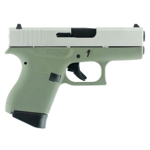 glock g43 9mm luger 341in forest green cerakote pistol 61 rounds 1506449 1