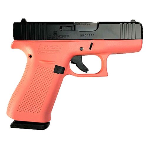 glock g43x coral 9mm luger 34in elite black cerakote pistol 101 rounds 1618536 1