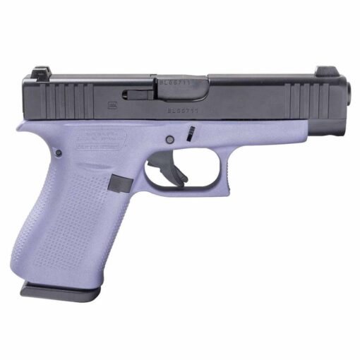 glock g43x crushed orchid 9mm luger 341in elite black pistol 101 rounds 1618529 1