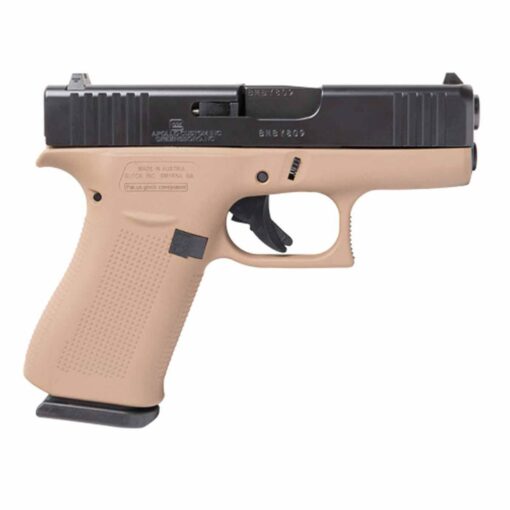 glock g43x fde 9mm luger 34in elite black pistol 101 rounds 1618532 1