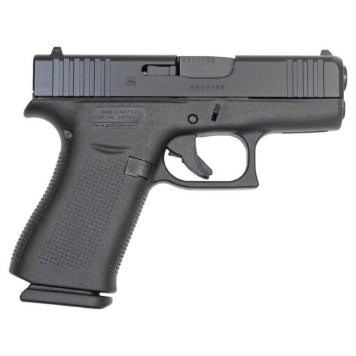glock g43x wgns 9mm luger 341in black pistol 101 rounds 1537438 1