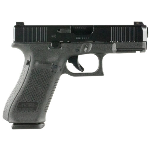 glock g45 gen5 9mm luger 402in black ndlc pistol night sights 17 rounds 1520999 1